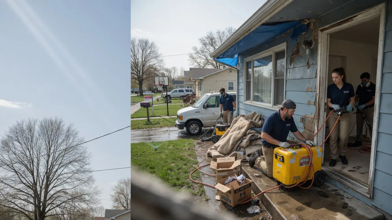 Basement Flood Cleanup in Conway, AR near me
